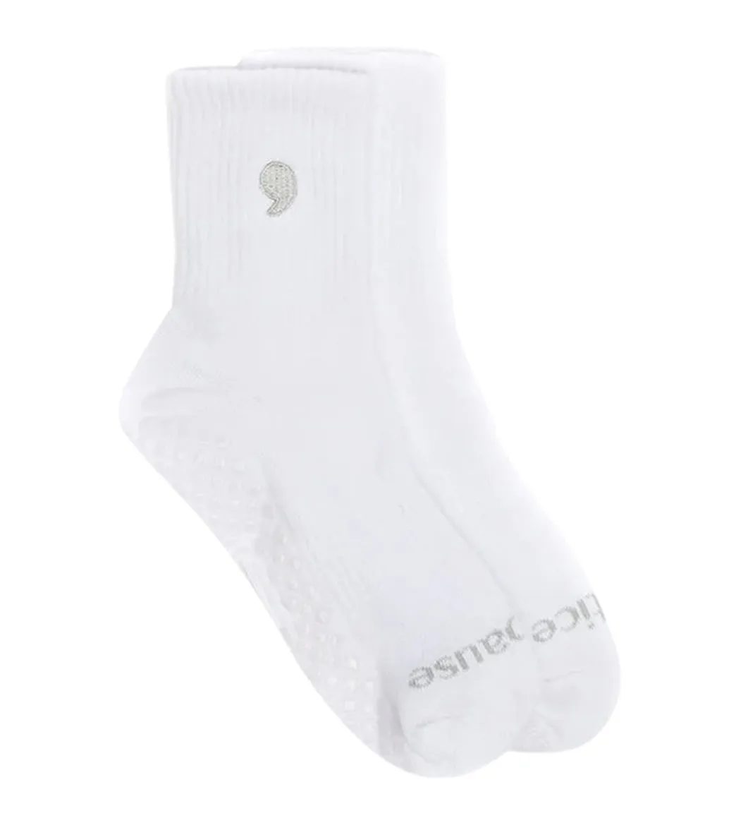 B, Halfmoon Grip Socks
