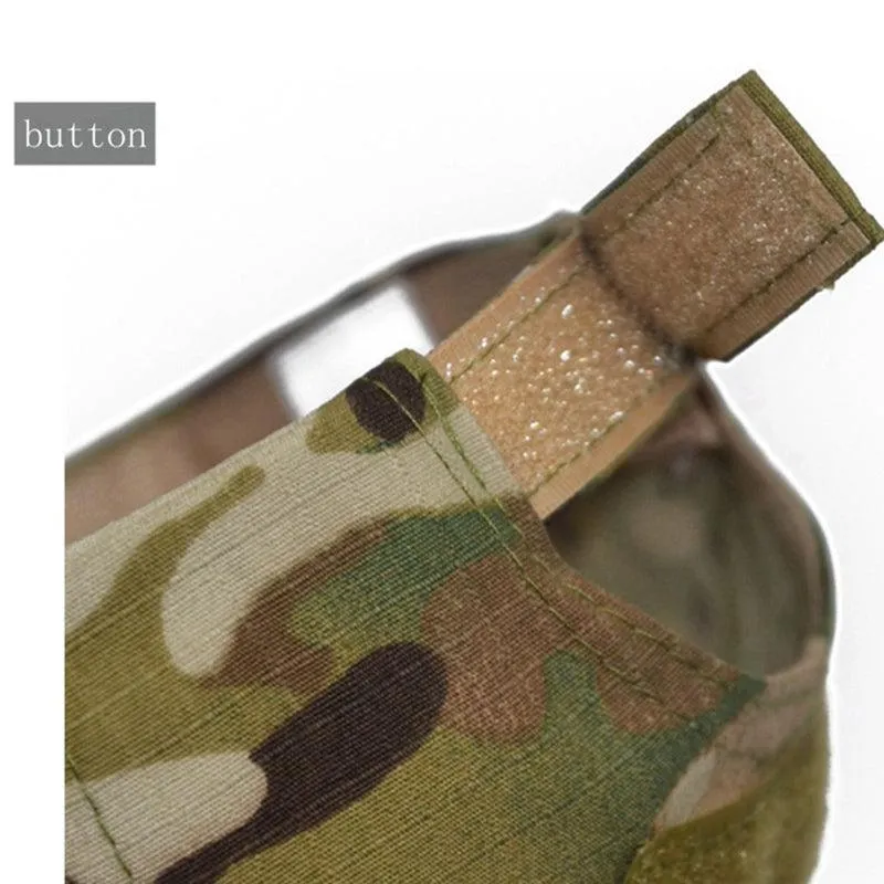 BASEBALL CAP W/ VELCRO PANELS - MULTICAM