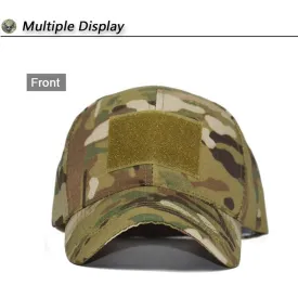 BASEBALL CAP W/ VELCRO PANELS - MULTICAM