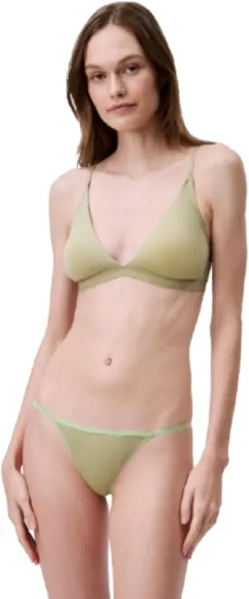 Calvin Klein Women's Form to Body Lightly Lined Triangle Bralette