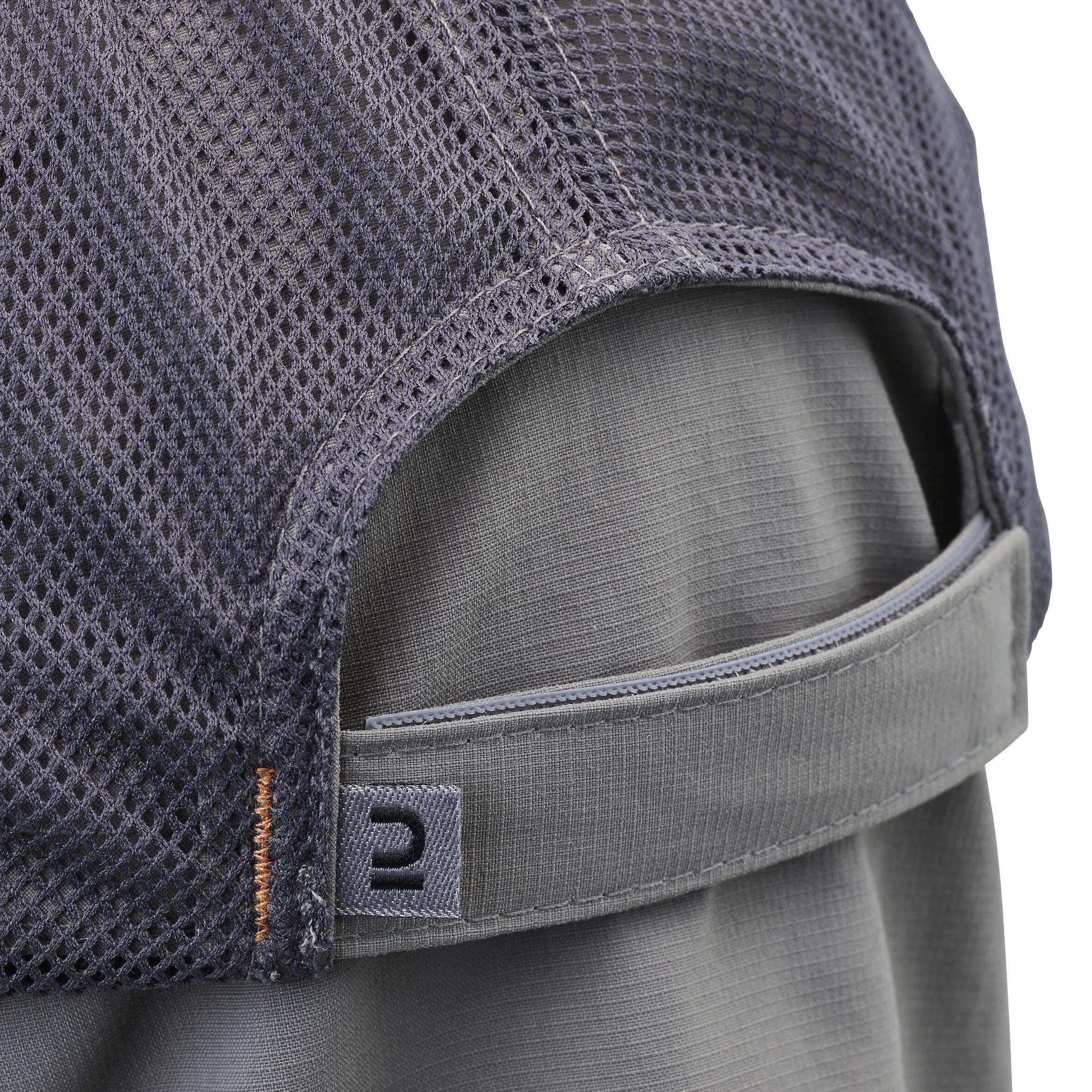 Caperlan 500 fishing cap, gray