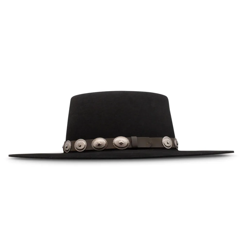 Charlie 1 Horse Womens High Desert Black Felt Hat - CWHIDT-2207
