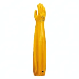 Chemical Resistant Gloves - SHOWA 26" Nitrile on Interlock Liner Glove with Elasticized Edge 772