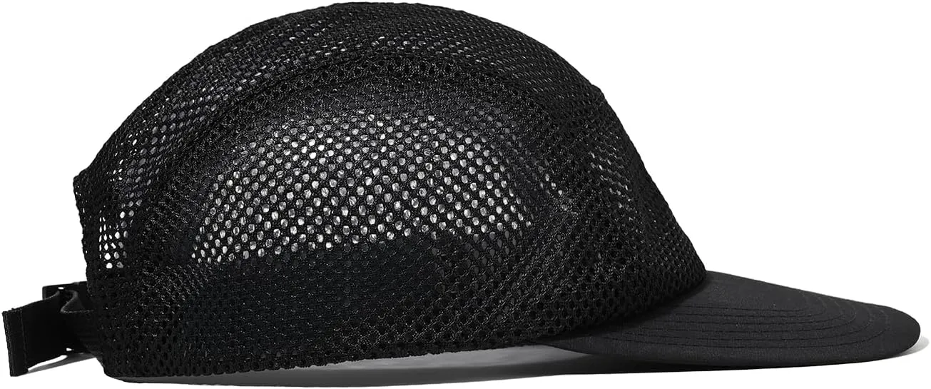 Clakllie 5 Panels Baseball Cap Quick Dry Trucker Hat Cooling Running Hat Flat Bill Cap for Outdoor Breathable Sports Cap