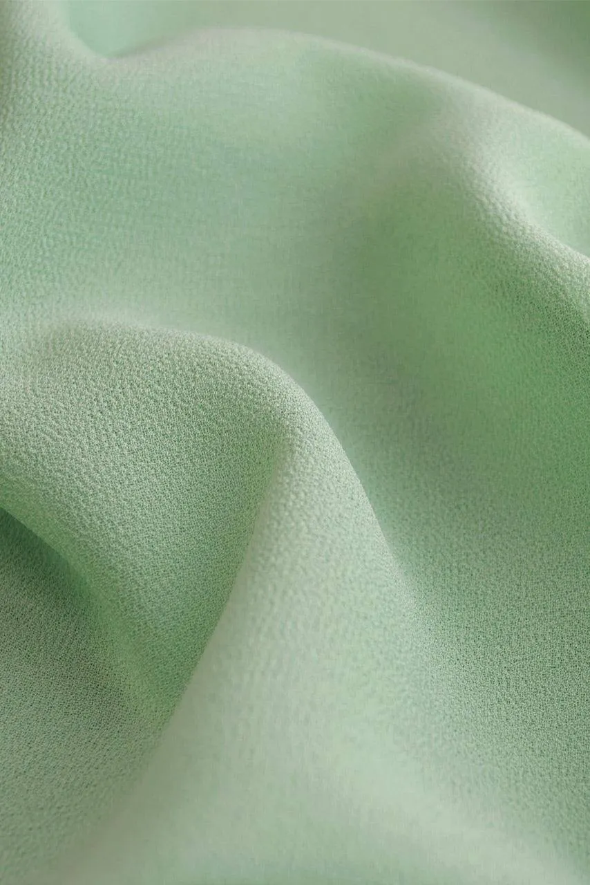 Classic Chiffon Hijab - Fresh Mint