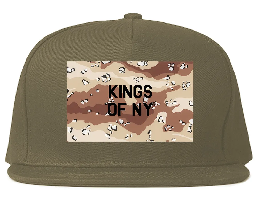 Desert Camo Army Snapback Hat