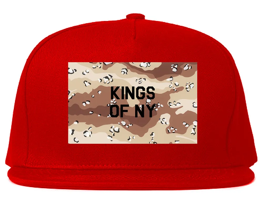 Desert Camo Army Snapback Hat