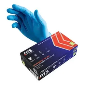 DTS DEFEND™ Blue Strong Nitrile Gloves
