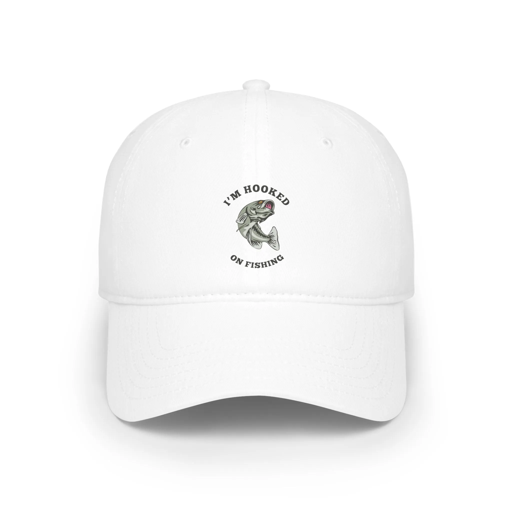 Hooked On Fishing Baseball Cap