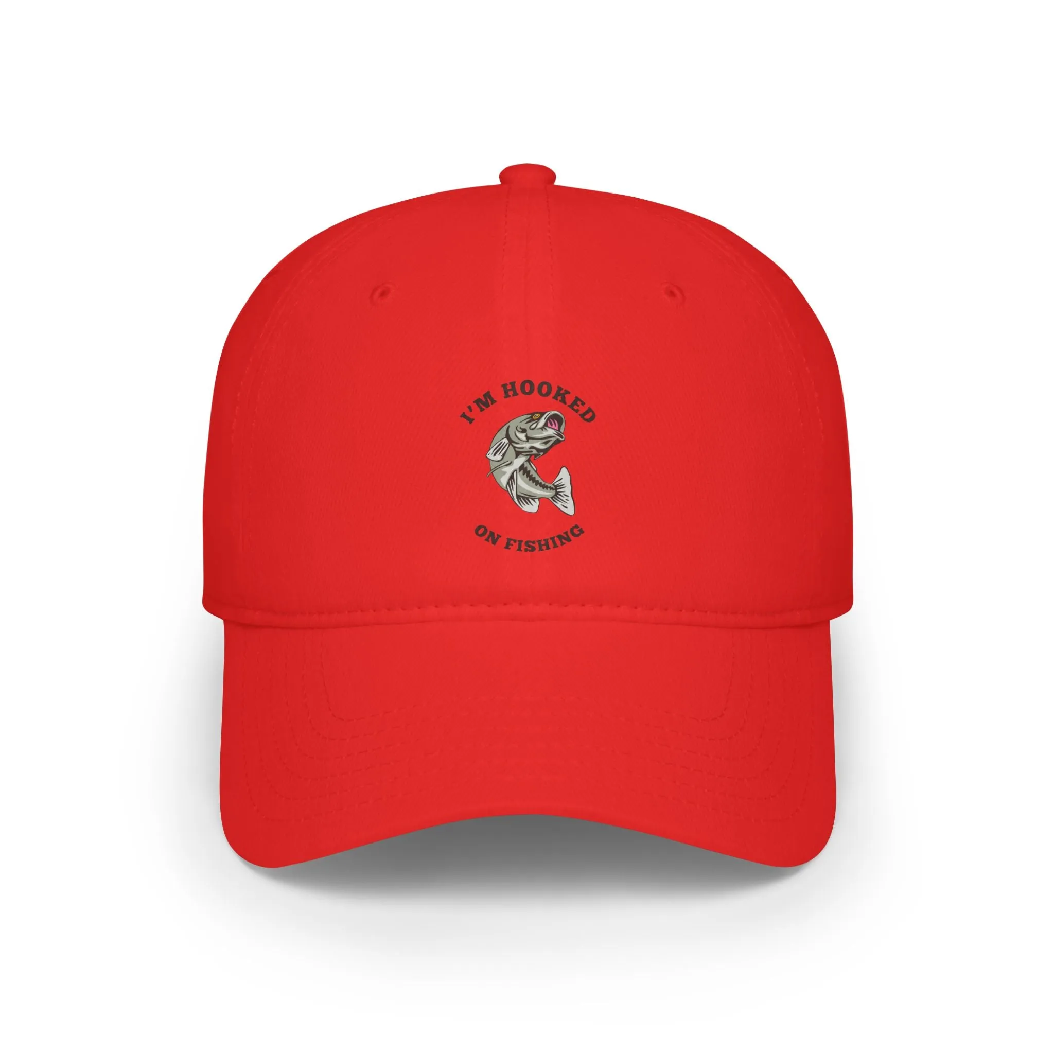 Hooked On Fishing Baseball Cap