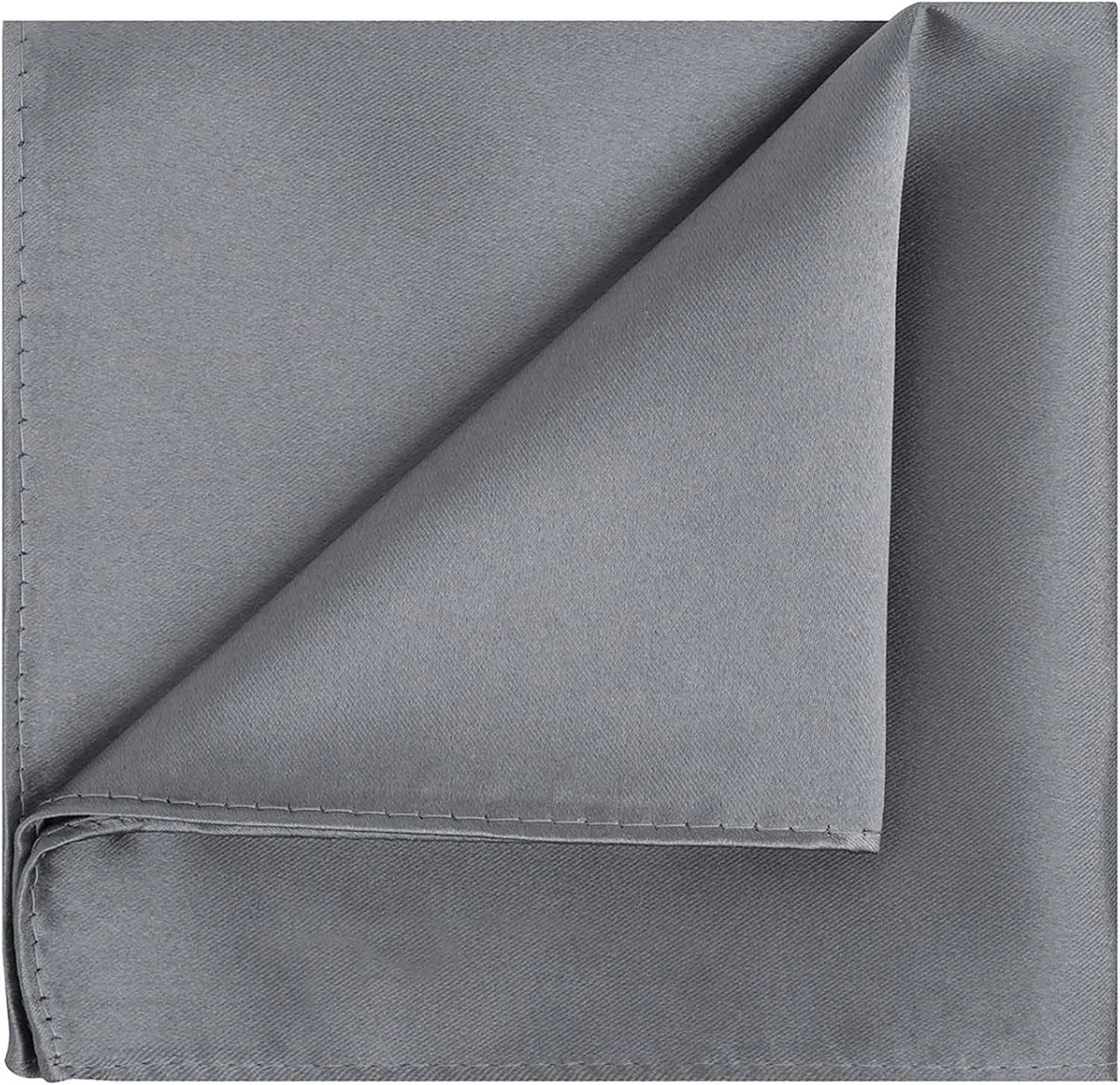 KissTies 1PC/6PCS Satin Pocket Square Solid Color Handkerchief   Gift Box