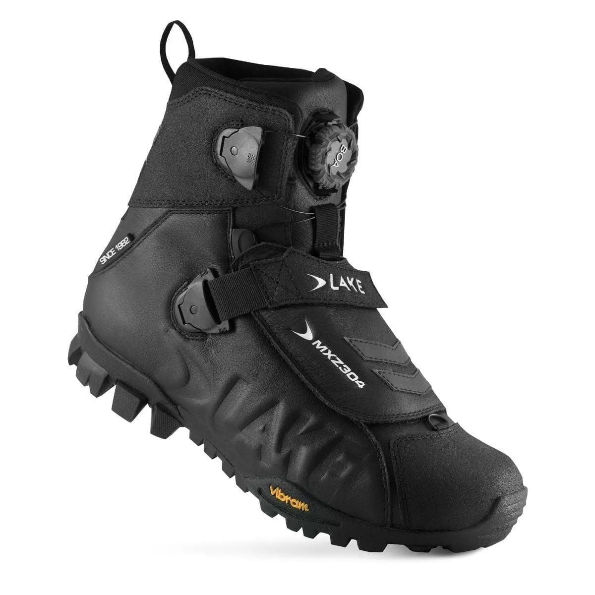 Lake MXZ304 Winter Boot Wide Fit Black Size 44
