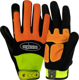 Maxmac Engineman anti-slip synthetic leather gloves Cut-Lv1