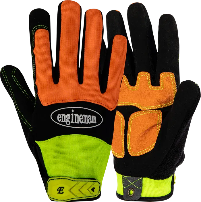 Maxmac Engineman anti-slip synthetic leather gloves Cut-Lv1