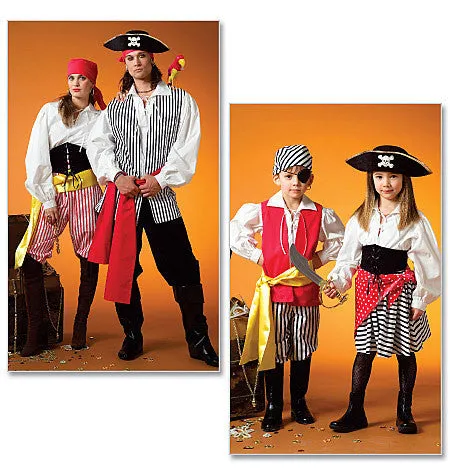 McCall's Pattern M4952 Misses'/Men's/Boys'/Girls' Costumes