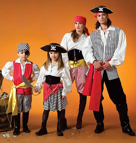 McCall's Pattern M4952 Misses'/Men's/Boys'/Girls' Costumes