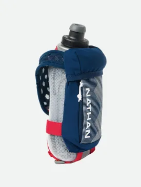 Nathan | Quicksqueeze Insulated Handheld | 18oz | Estate Blue/White