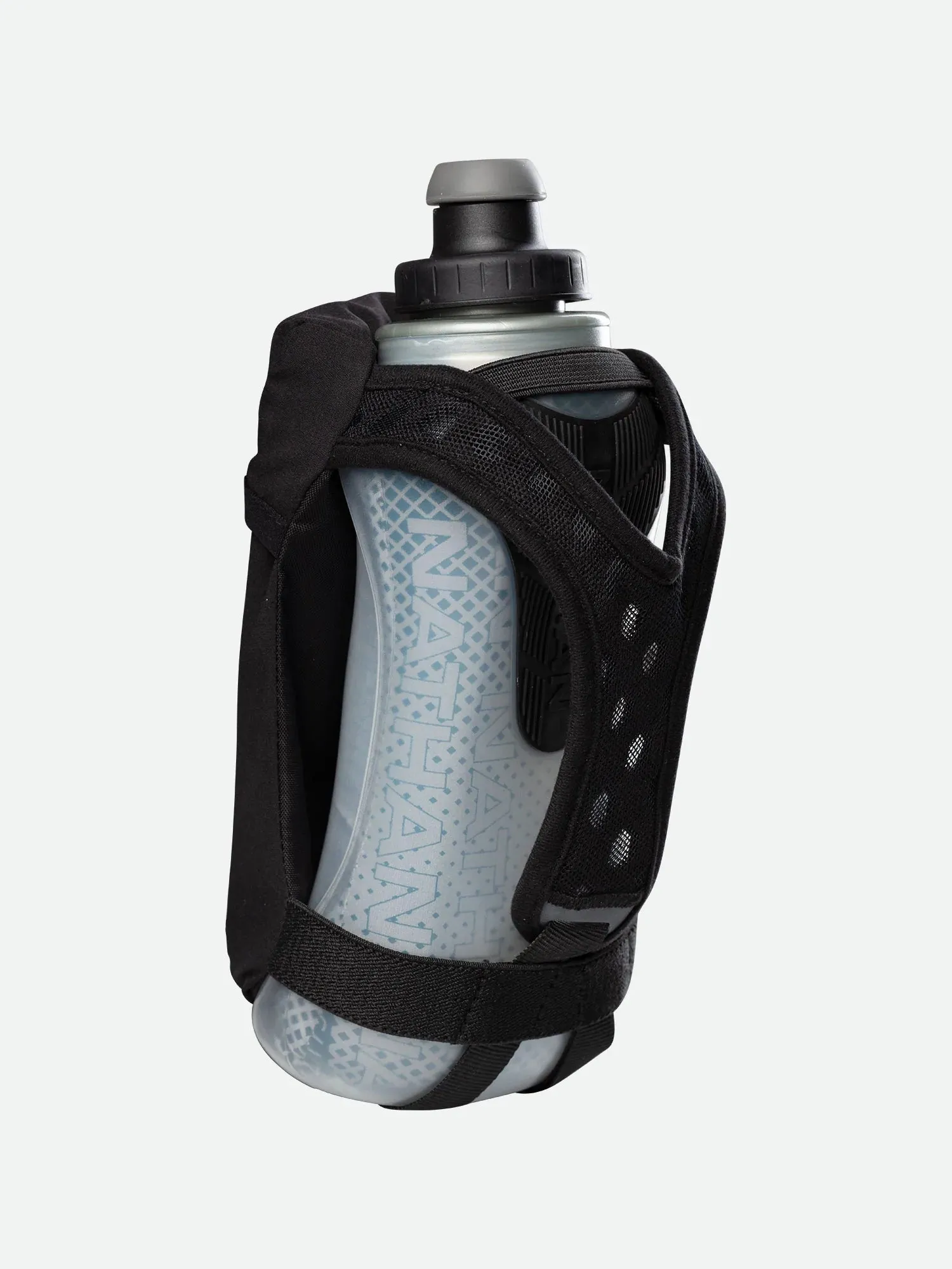 Nathan | QuickSqueeze View Insulated Handheld | 18 oz | Black/Marine Blue