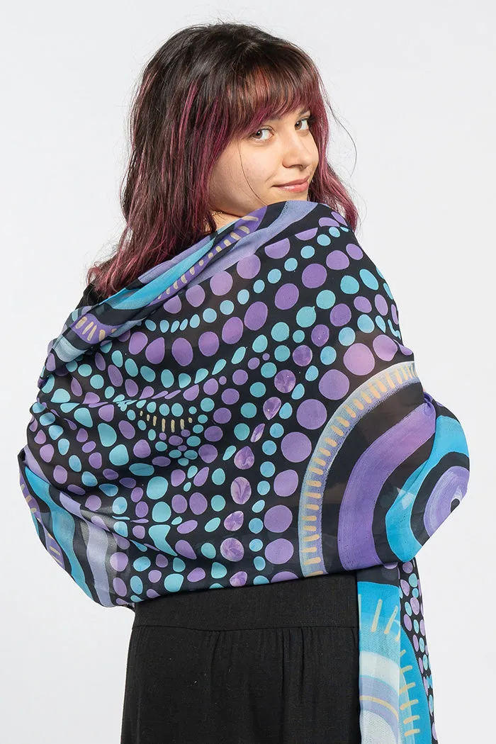 Our Future, Together   Rectangle Chiffon Scarf