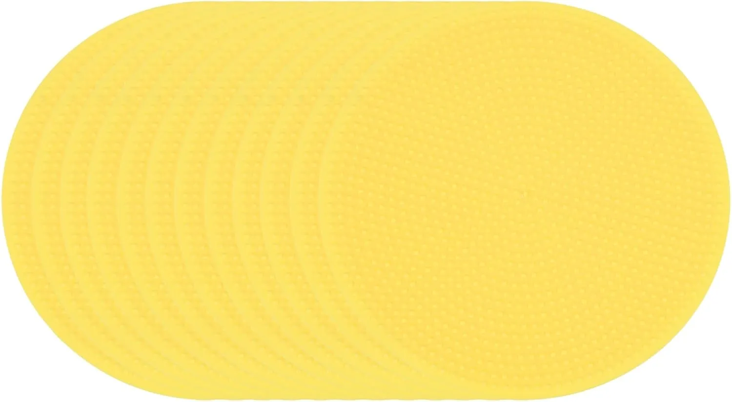 PATIKIL Spot Markers, Non-Slip Floor Dots Agility Markers Flat Field Cones Poly Dots