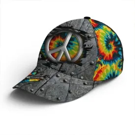 Rainbow Hippie Classic Gray Baseball Cap Coolspod
