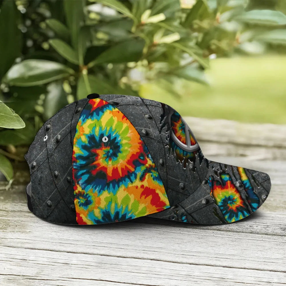 Rainbow Hippie Classic Gray Baseball Cap Coolspod