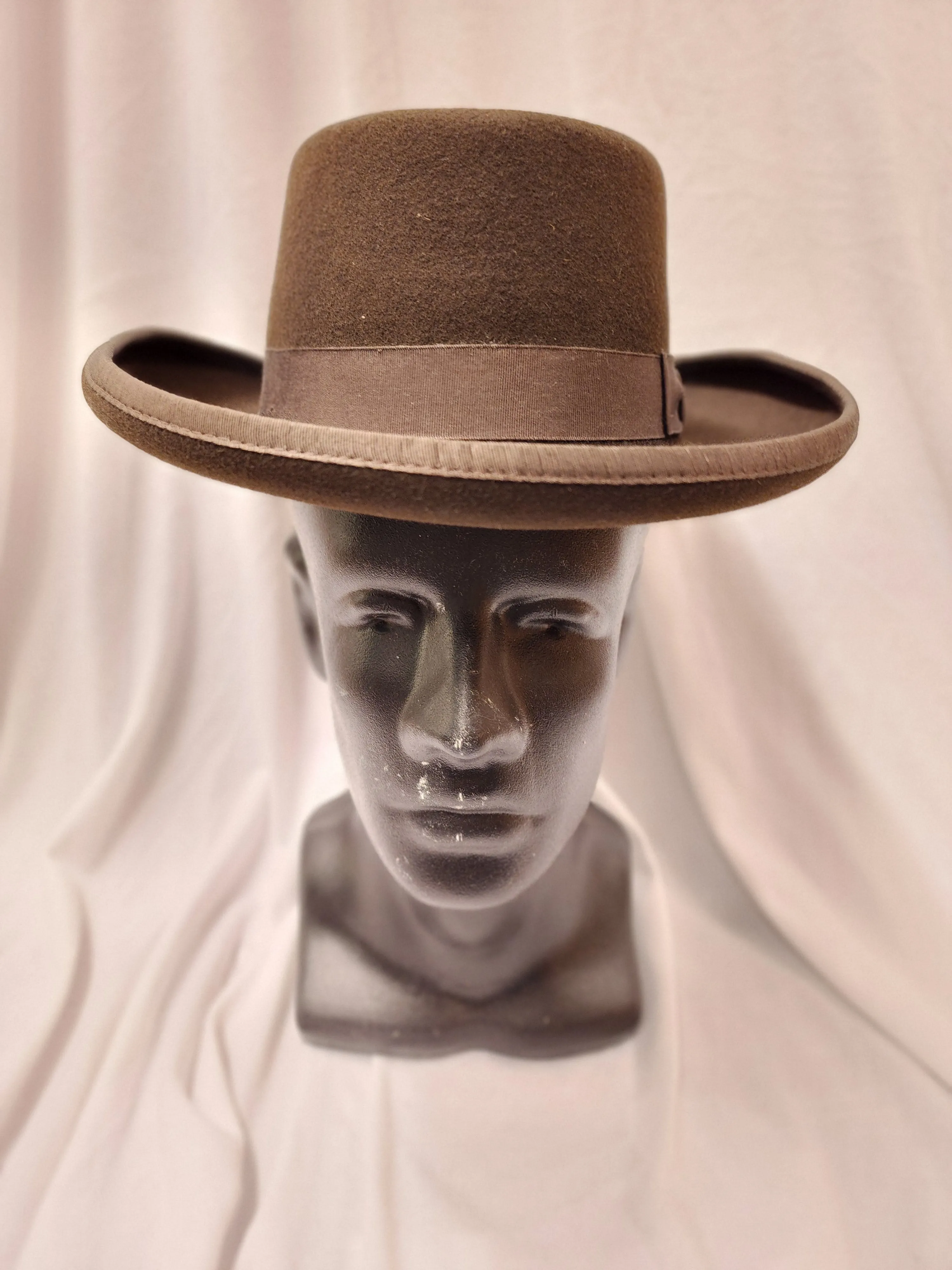 Rhett Butler Hat / Southern Gentleman Hat / Planter Hat / Wool Felt / Professional Quality