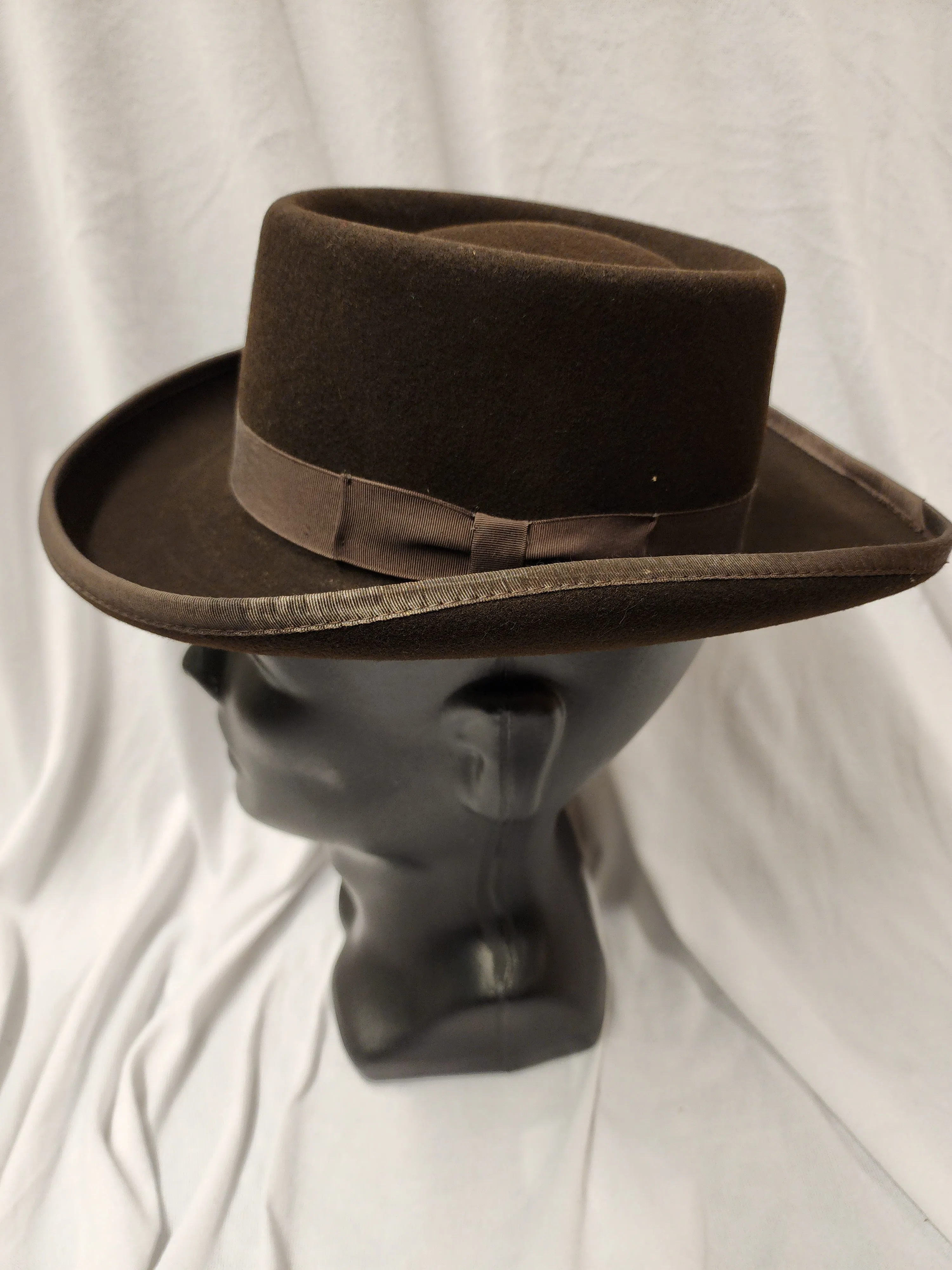 Rhett Butler Hat / Southern Gentleman Hat / Planter Hat / Wool Felt / Professional Quality