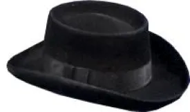 Rhett Butler Hat / Southern Gentleman Planter Hat / Wool Felt / Broadway Quality
