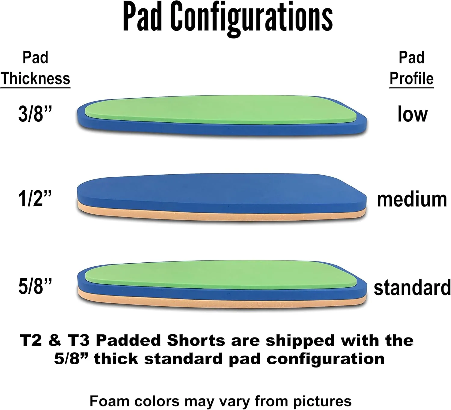 T2 - Seven Pad Impact Protection Gear - Adult Sizes