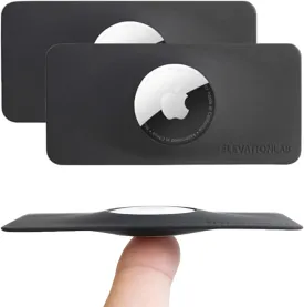 TagVault AirTag Wallet Holder - The Thinnest AirTag Wallet Card Insert | Flexible, Stays Hidden, Patent Pending | Elevation Lab