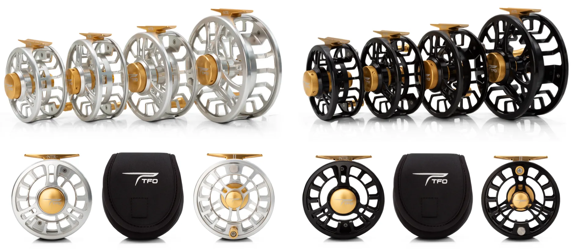 TFO NTR I Large Arbor Reel BG