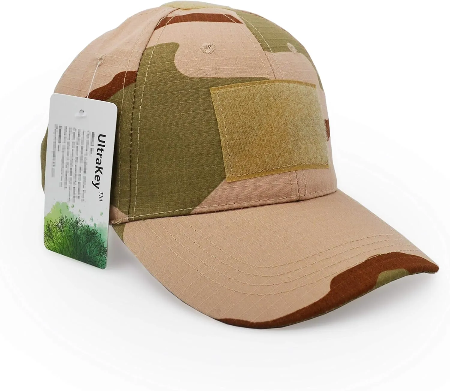 UltraKey Military Tactical Operator Cap, Outdoor Army Hat Hunting Camouflage Baseball Cap