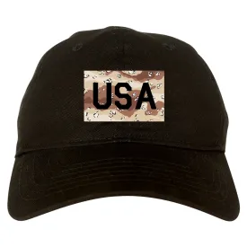 USA Desert Camo Army Mens Dad Hat Baseball Cap