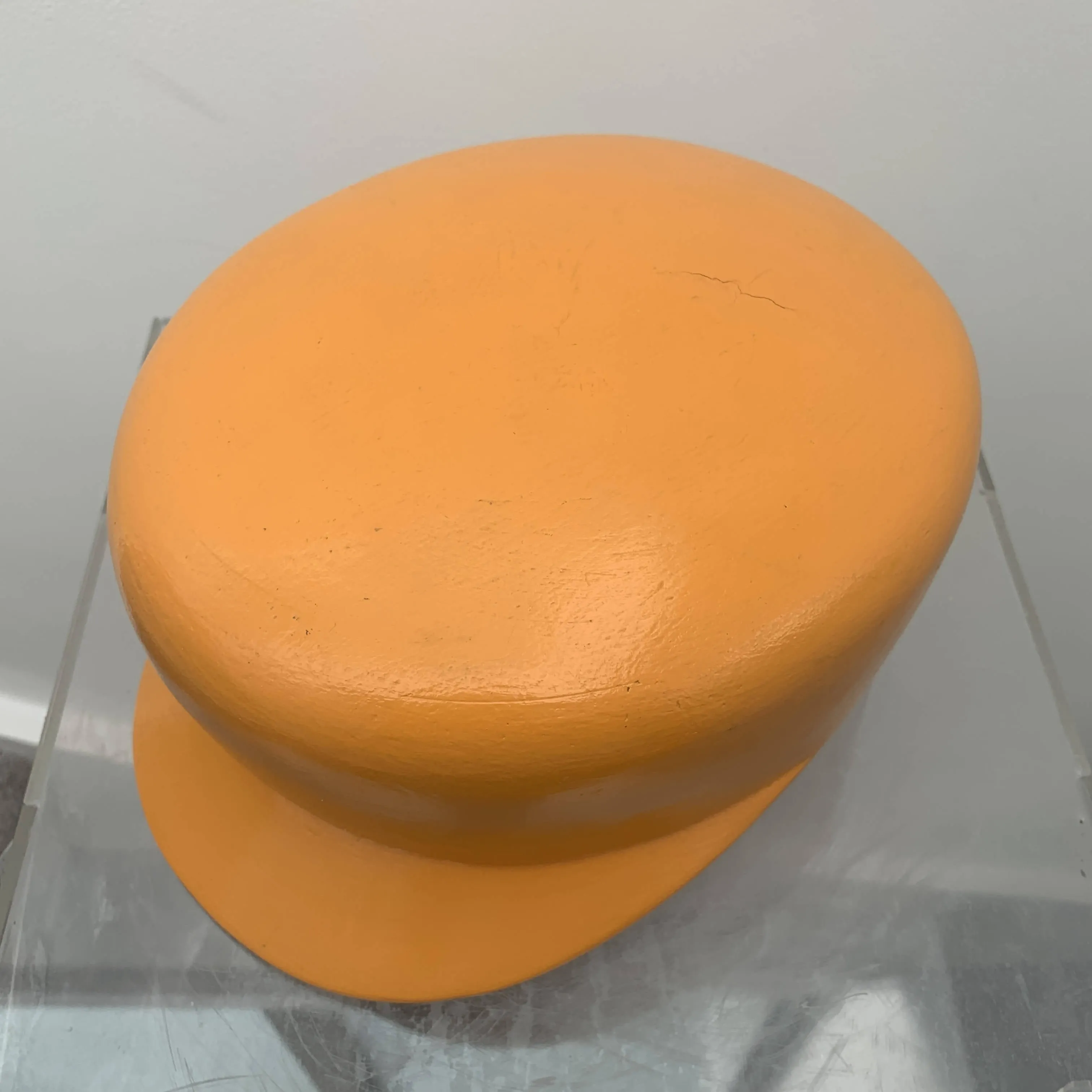 Vintage wooden peaked hat block