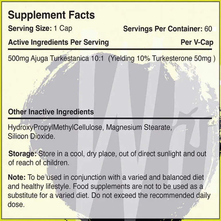 Warrior Turkesterone (60 capsules)