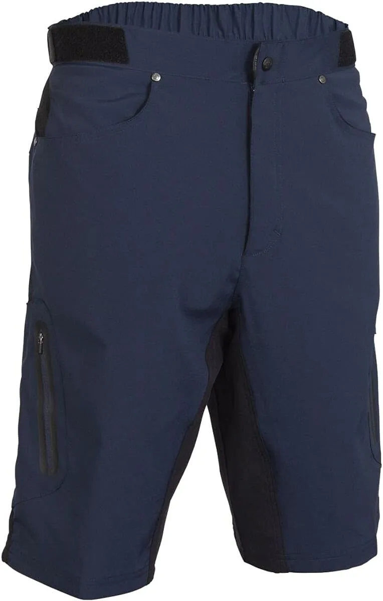 ZOIC Ether Short - 12" Inseam   9" Essential Liner Men's Mountain Bike Cycling Shorts